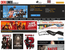 Tablet Screenshot of cinema-lumiere.pl